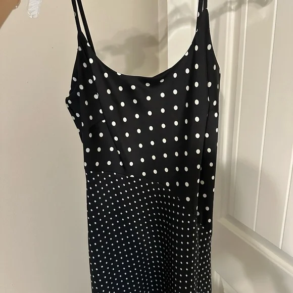 a new day Black and White Polka Dot Maxi Dress - Picture 4 of 8